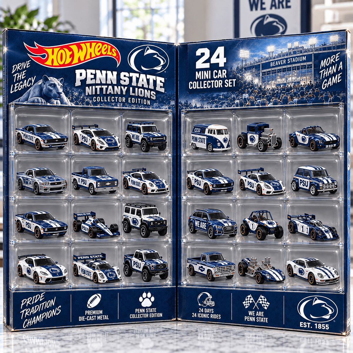 PSNL Premium Mini Car Advent Calendar NTNA