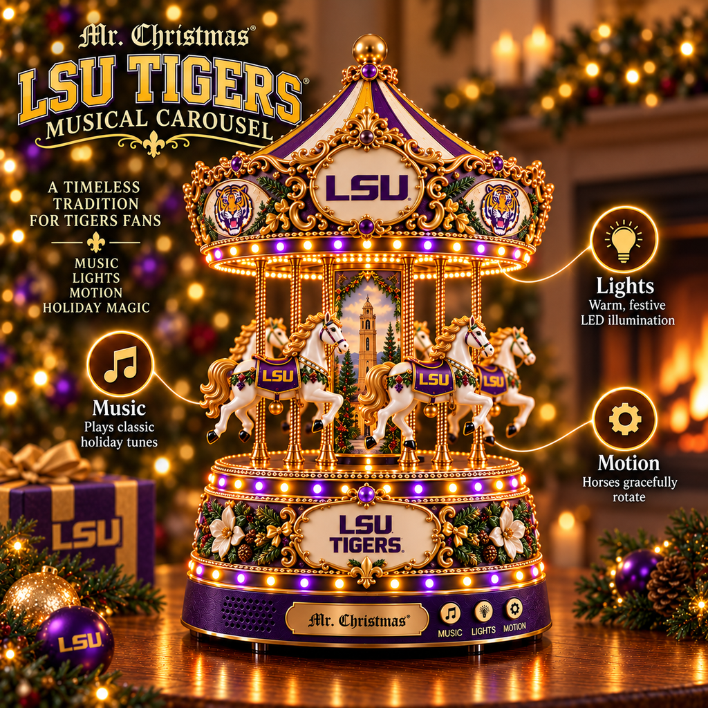LSU Premium Musical Carousel BMD