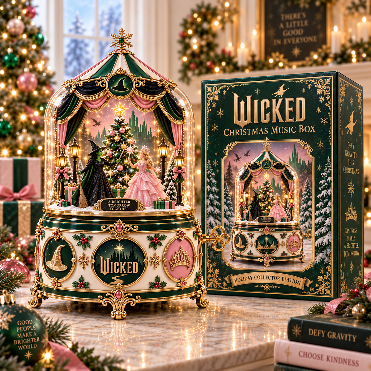 WCKD Premium Christmas collector music box PTT