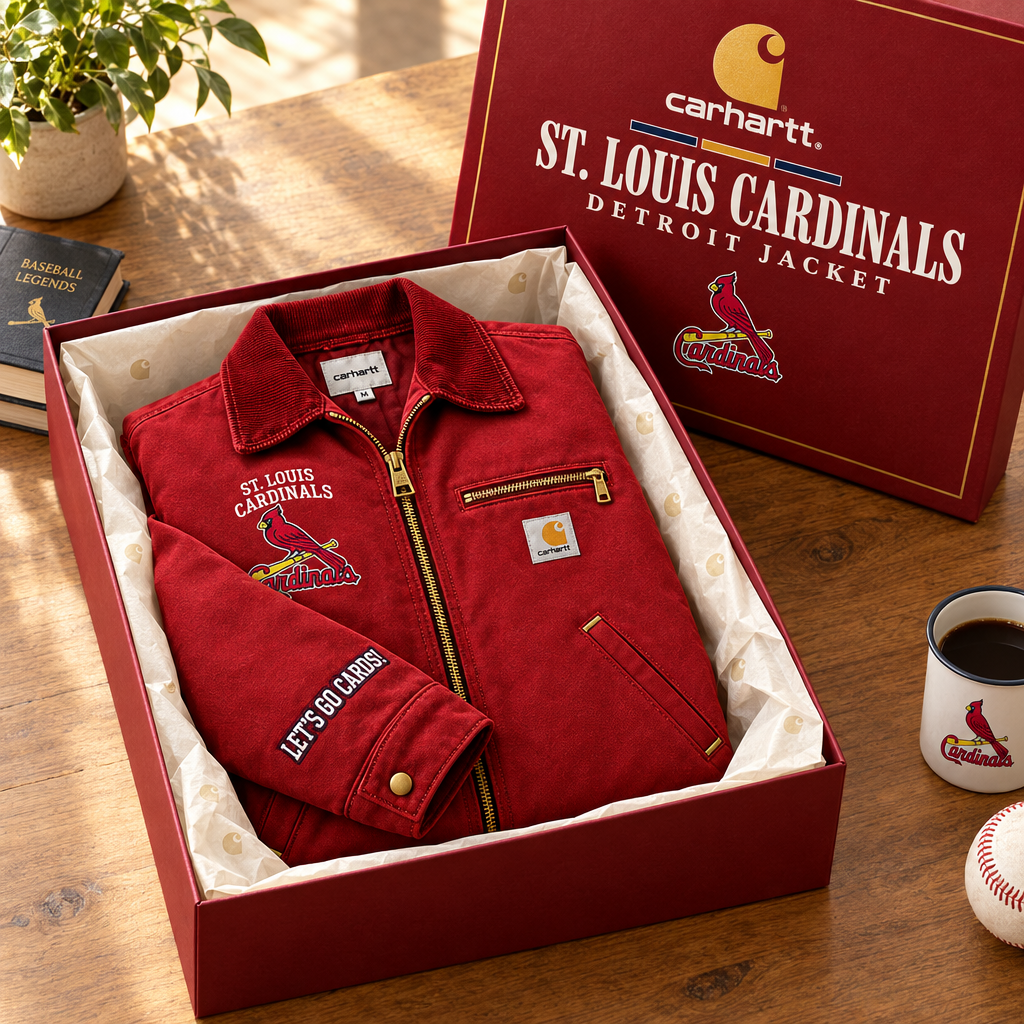 Cardinals Work Jacket Embroidered Detroit Jacket