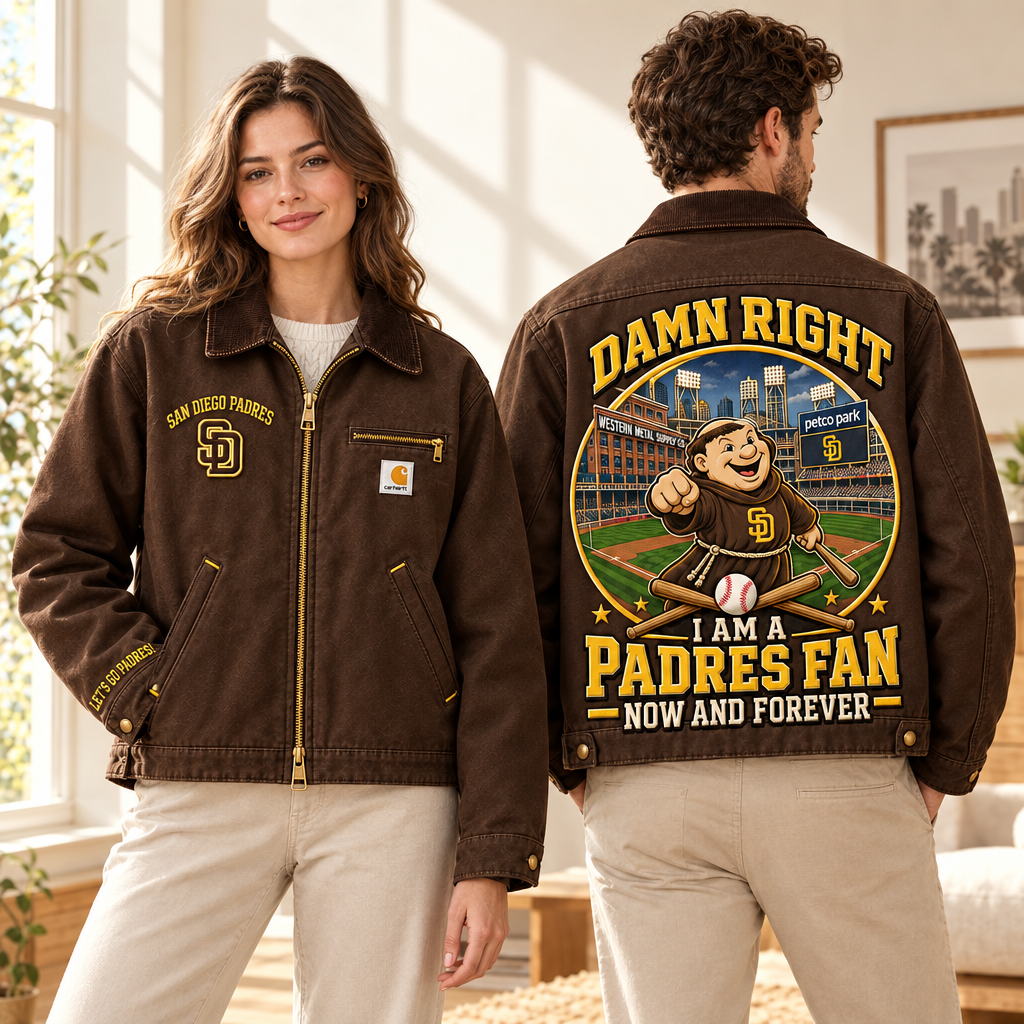 Padres Teamwear Embroidered Detroit Jacket