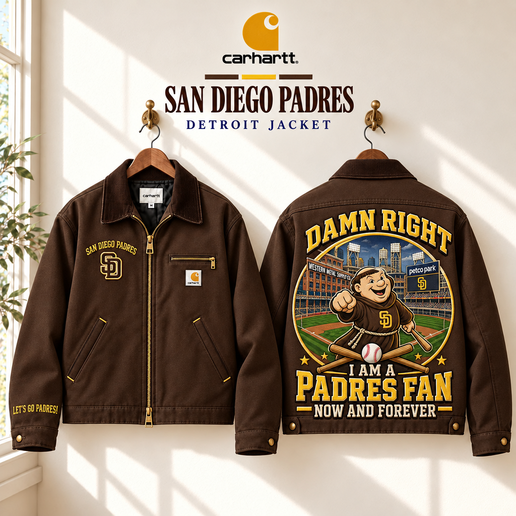 Padres Teamwear Embroidered Detroit Jacket